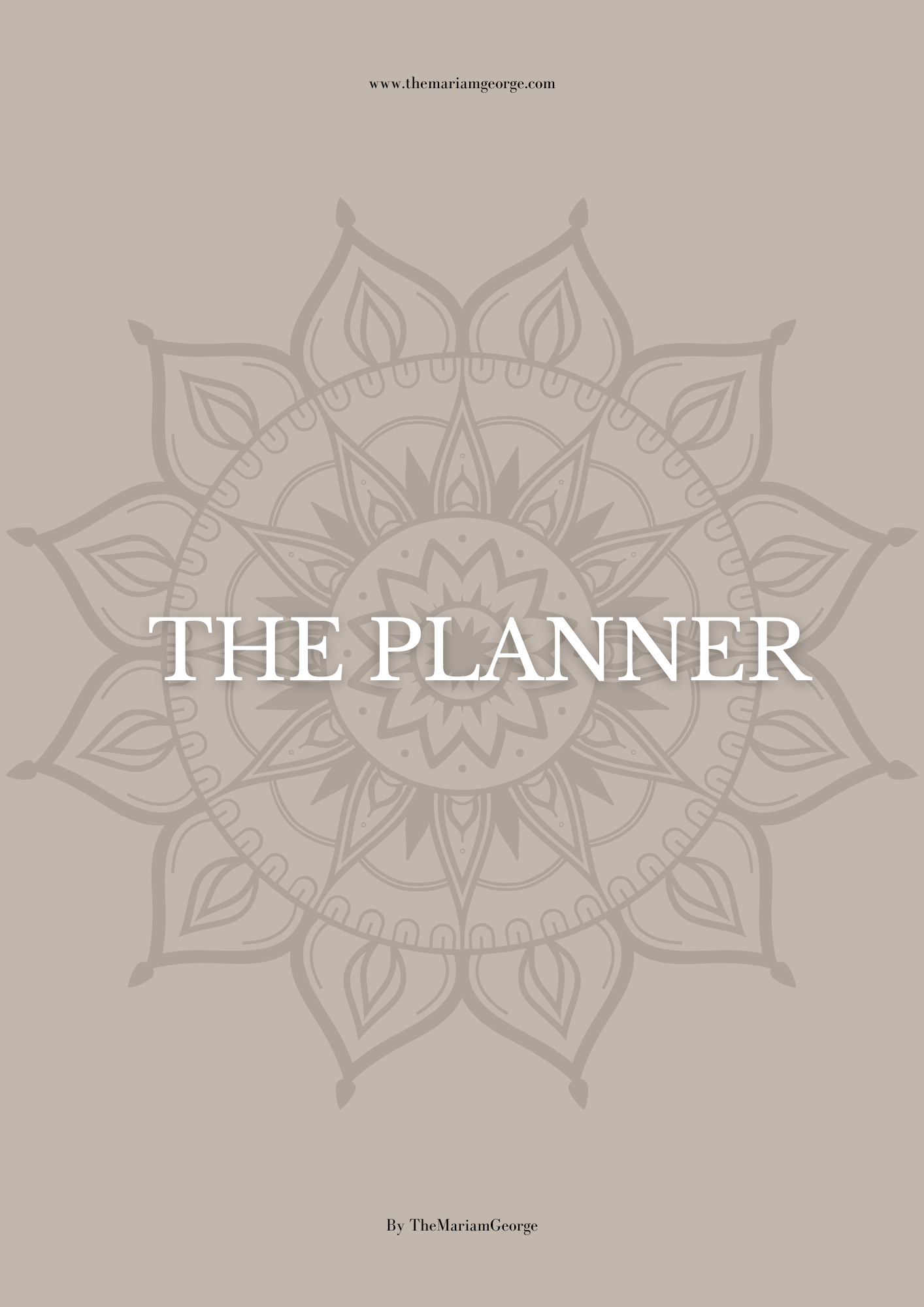 THE 2024 PLANNER