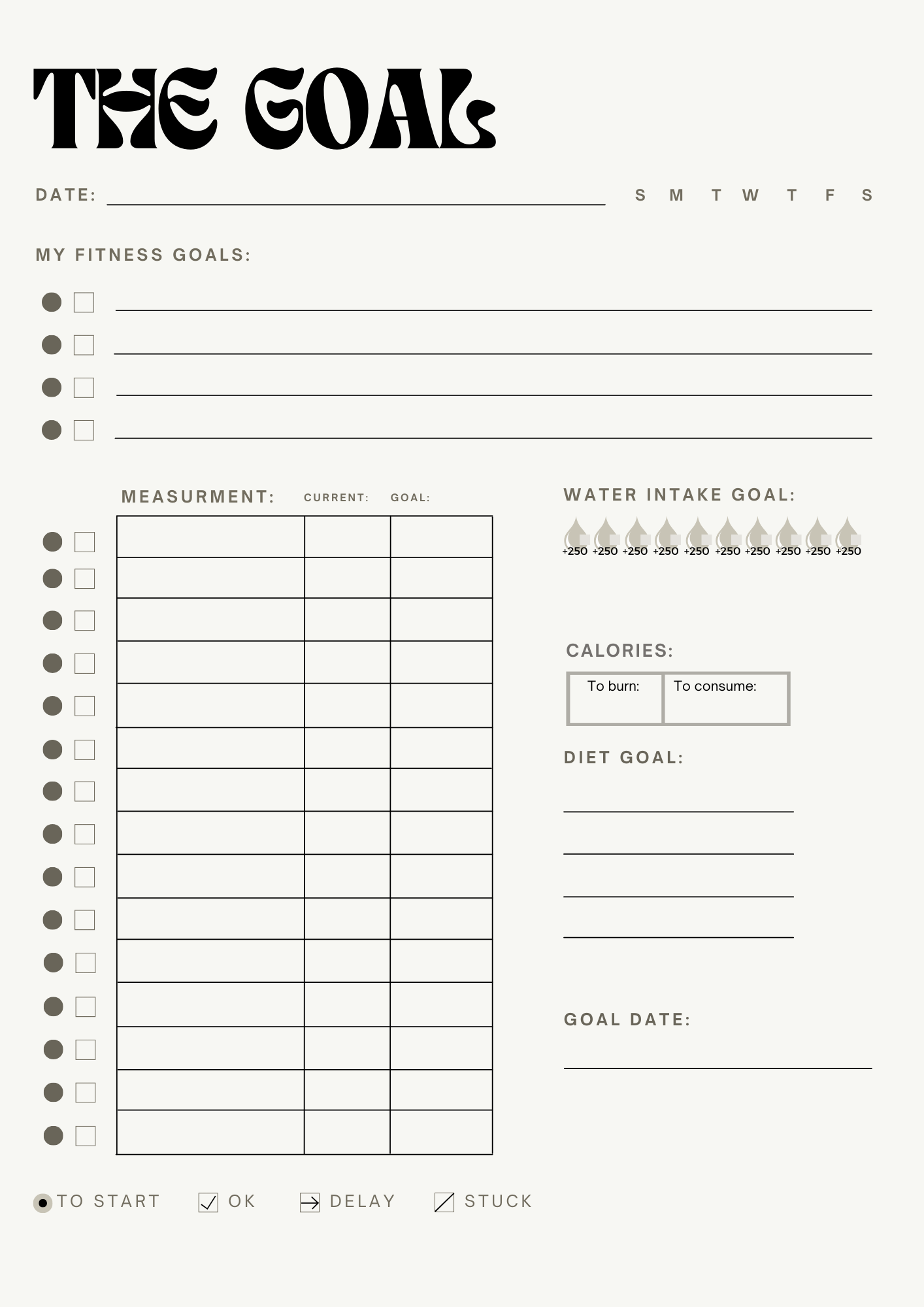 The Workout Tracker