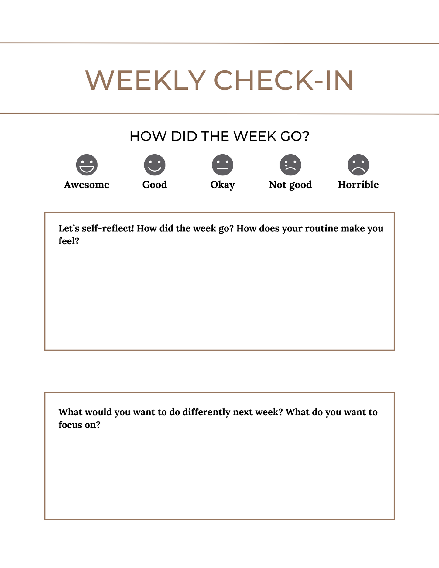 Habit Tracker- Track ANY Habit