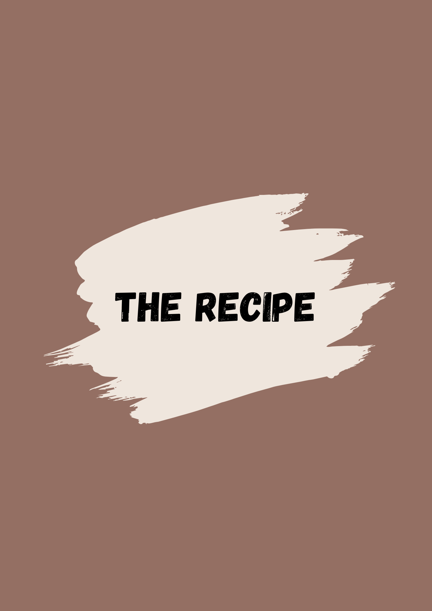 Personal Meal Plan