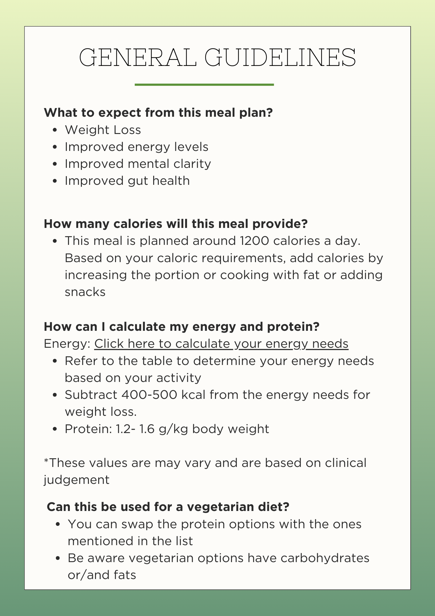 WEIGHT LOSS MEAL PLAN by Nutritionist Diksha